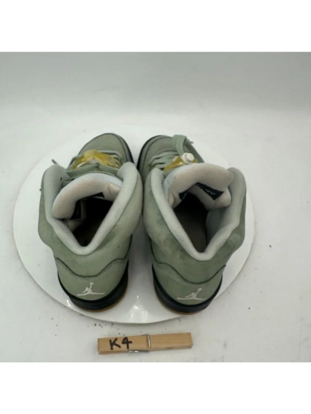 Nike Air Jordan 5 Youth Size 5Y Women 6.5 440888-300 Jade Horizon Green Shoes